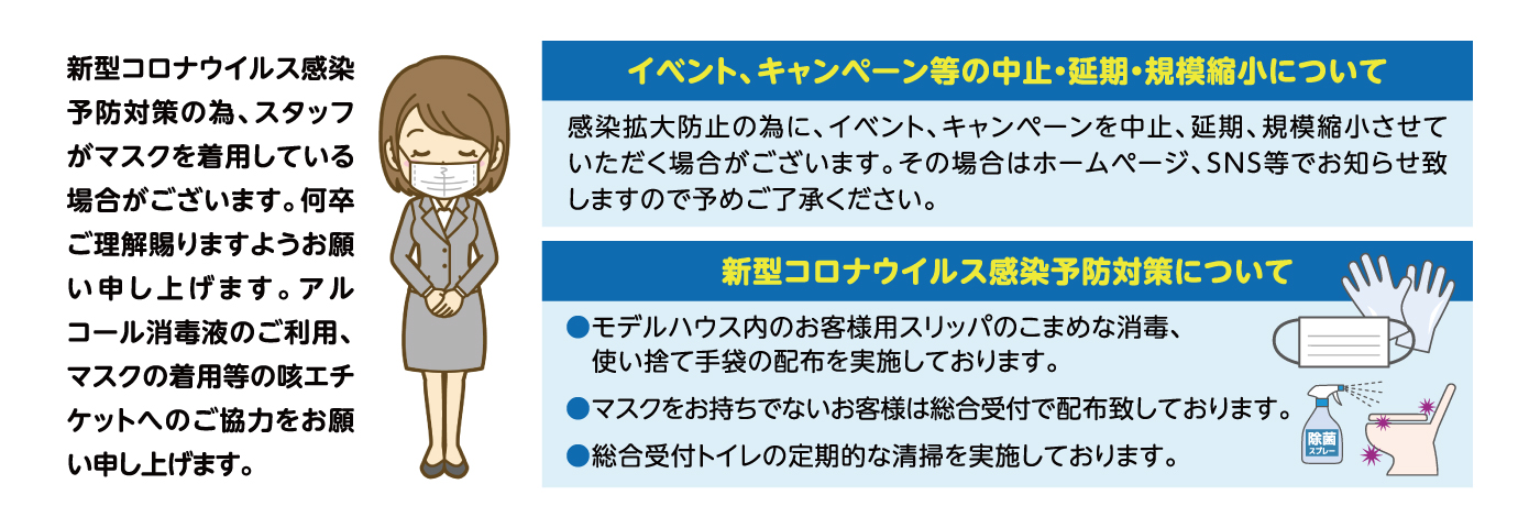 コロナウイルス対策　　　